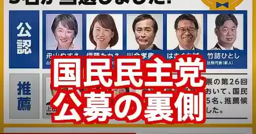 国民民主党の参議院選挙公募が熱い！解決のプロになる道