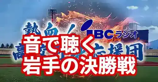 【2025夏】岩手県高校野球ラジオ聴取ガイド！音で楽しむ決勝戦