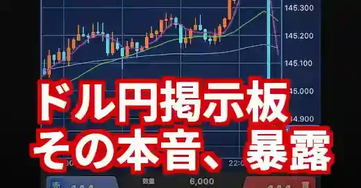 為替ドル円掲示板の裏側！個人投資家の本音から未来を読み解く