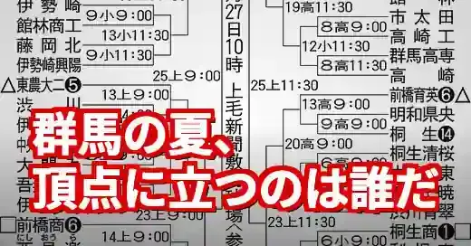 【2025夏】群馬県高校野球の覇者は？注目選手と強豪校を徹底解剖