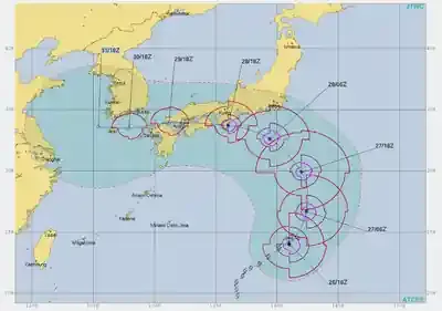 台風 米軍予報の秘密！JTWC進路図の危険な見落とし9選⚠️