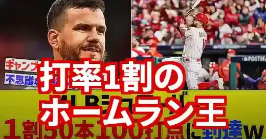 カイル・シュワーバーはなんJの神！変態成績の謎を徹底解剖